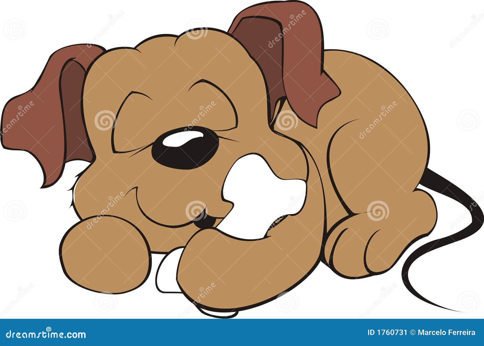 free clipart sleeping dog - photo #31