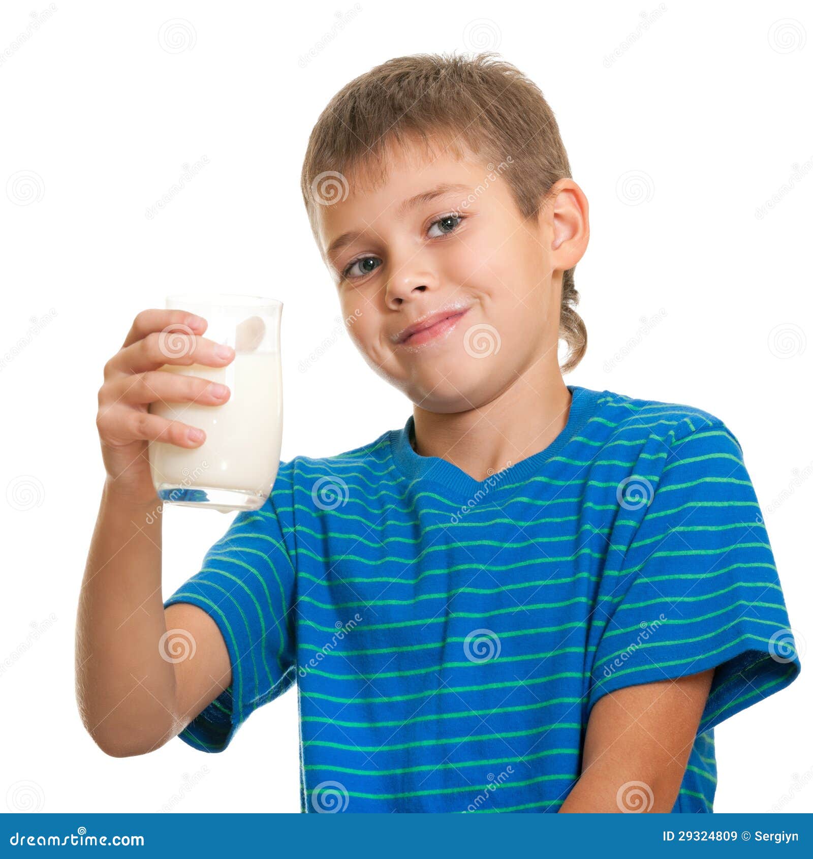 Drinking Milk Boy Royalty Free Stock Images - Image: 29324809