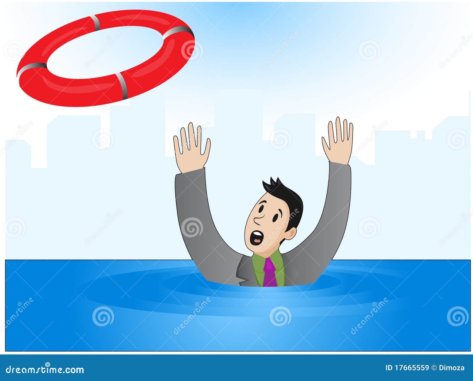 clipart drowning man - photo #14