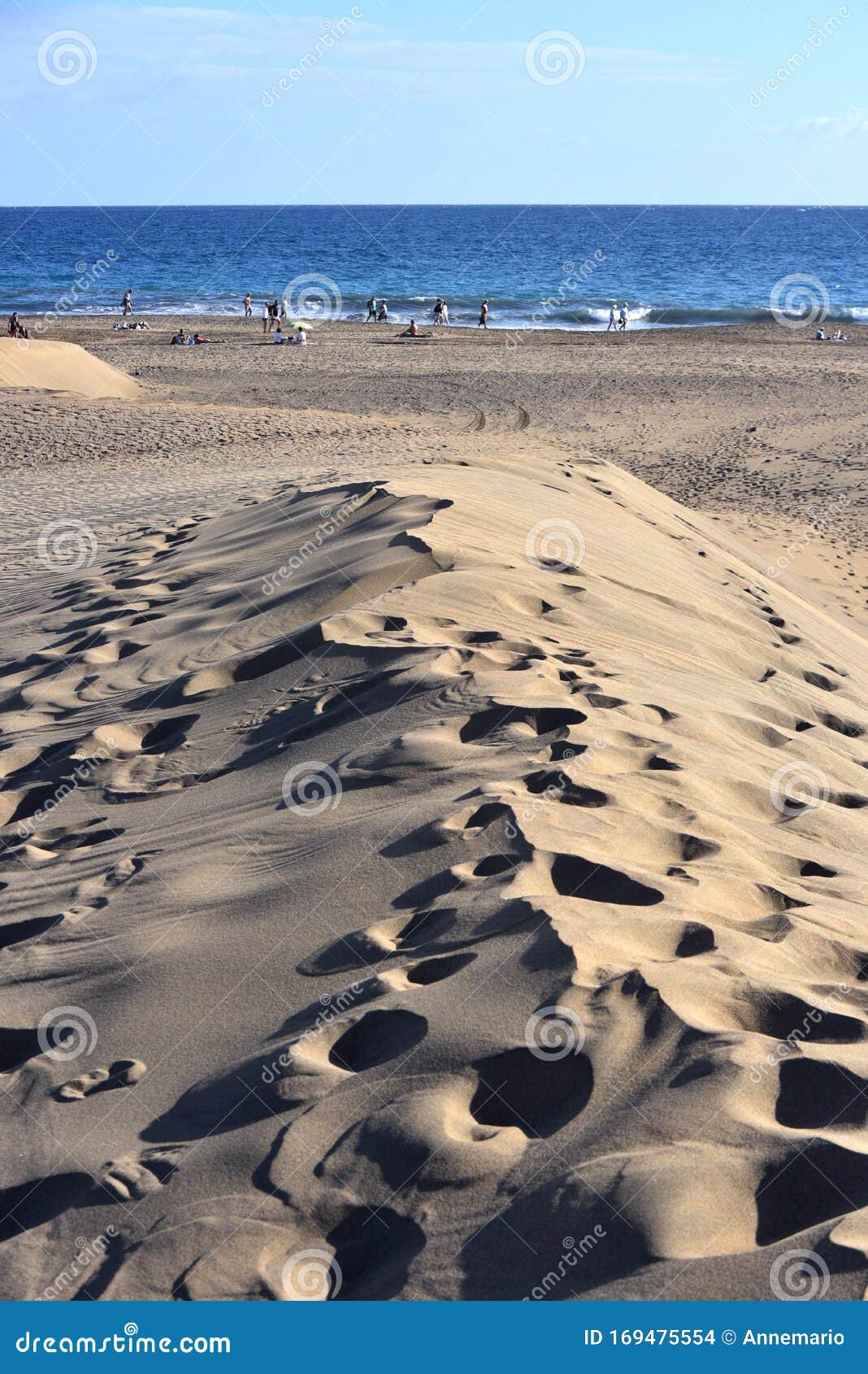 Dune Di Maspalomas Gran Canaria Fotografia Stock Immagine Di Isola