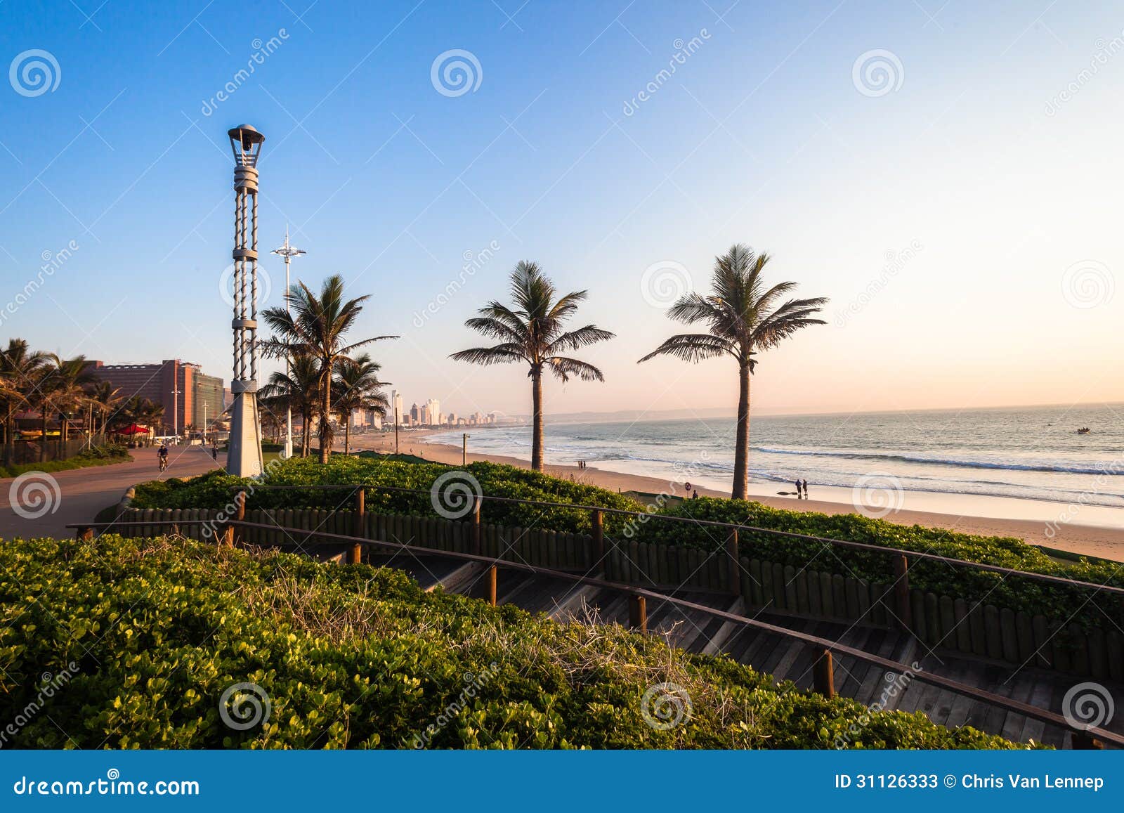 Durban Landscape Ocean Morning Editorial Stock Photo - Image: 31126333