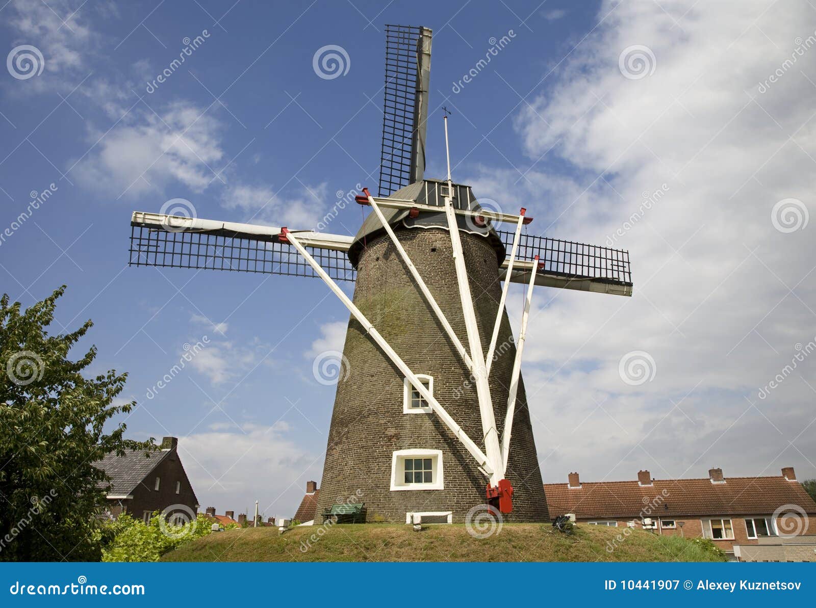 Dutch Windmill Royalty Free Stock Photography - Image: 10441907