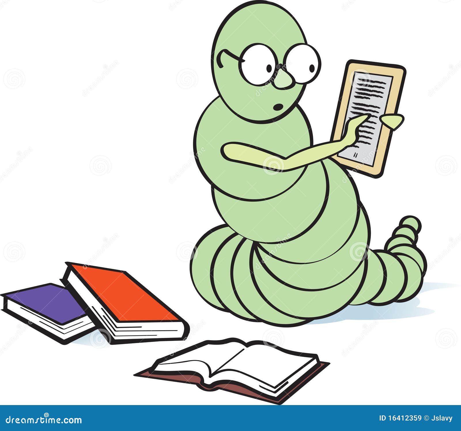 book worm clipart - photo #50
