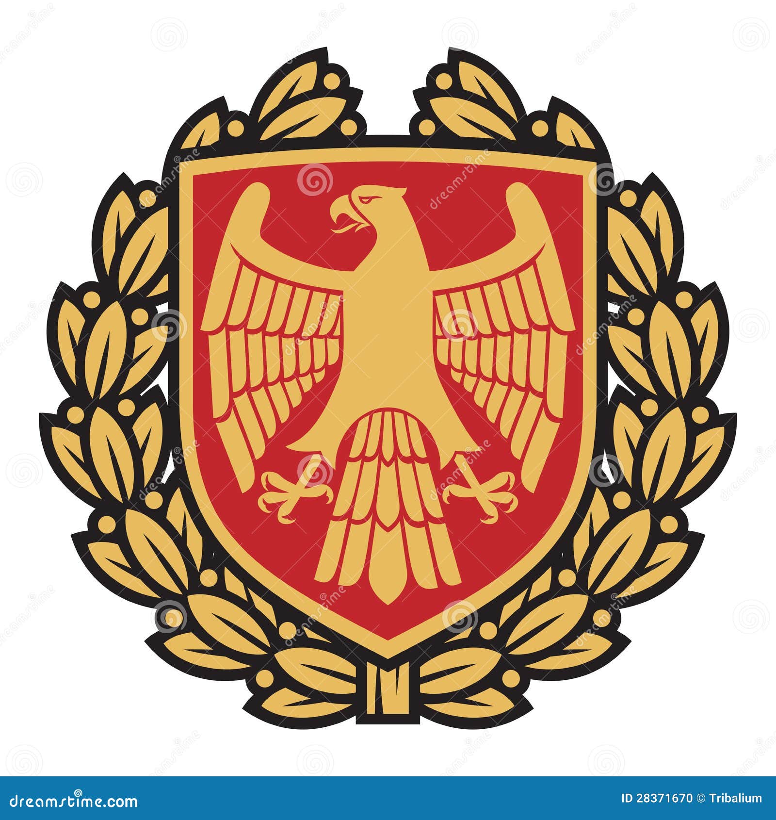 Eagle Emblem Stock Photo Image 28371670