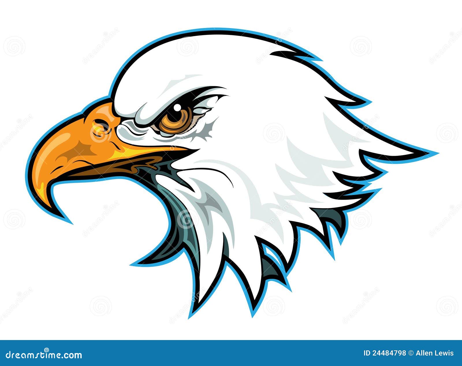 free clipart eagle head - photo #41