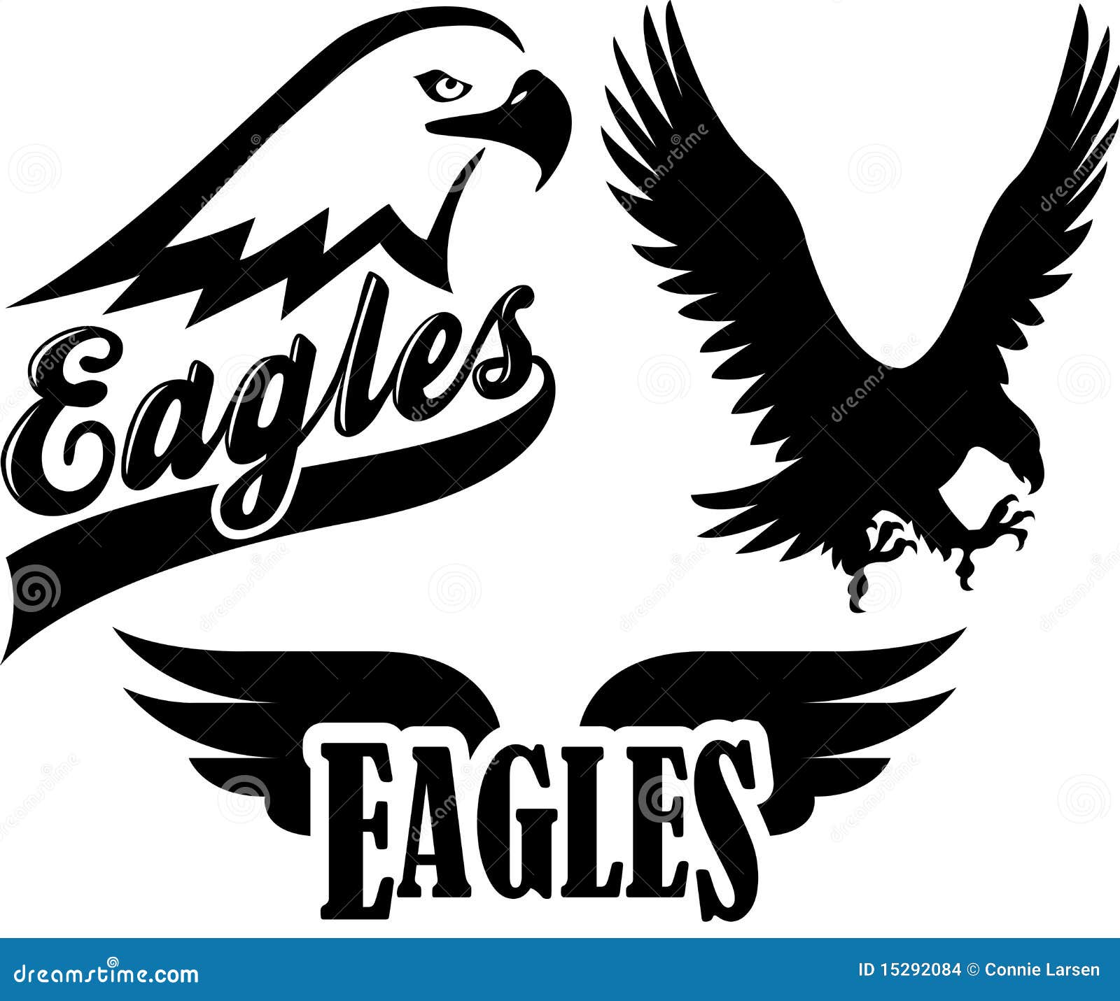 Eagle Team Mascot/eps Stock Images - Image: 15292084