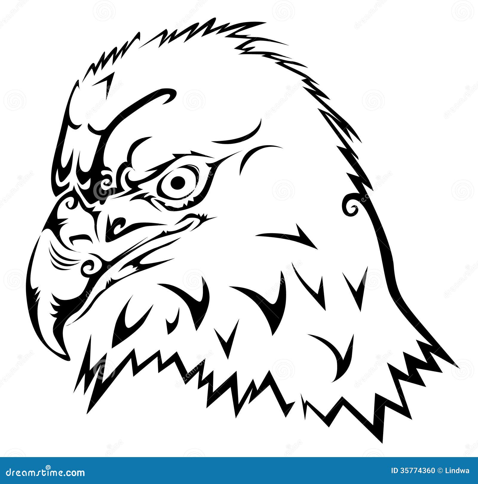 tribal tattoo eagle vector tribal tattoo background. Eagle illustration tribal tattoo eagle vector tribal tattoo background. Eagle illustration