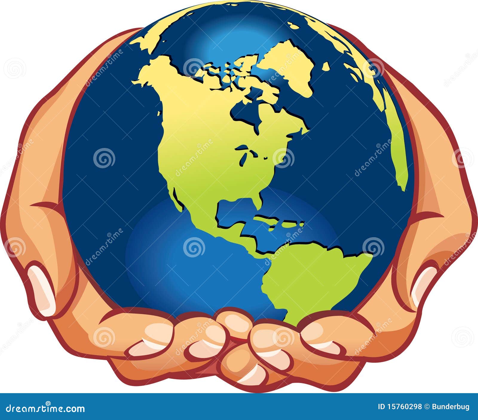 clipart globe with hands - photo #39