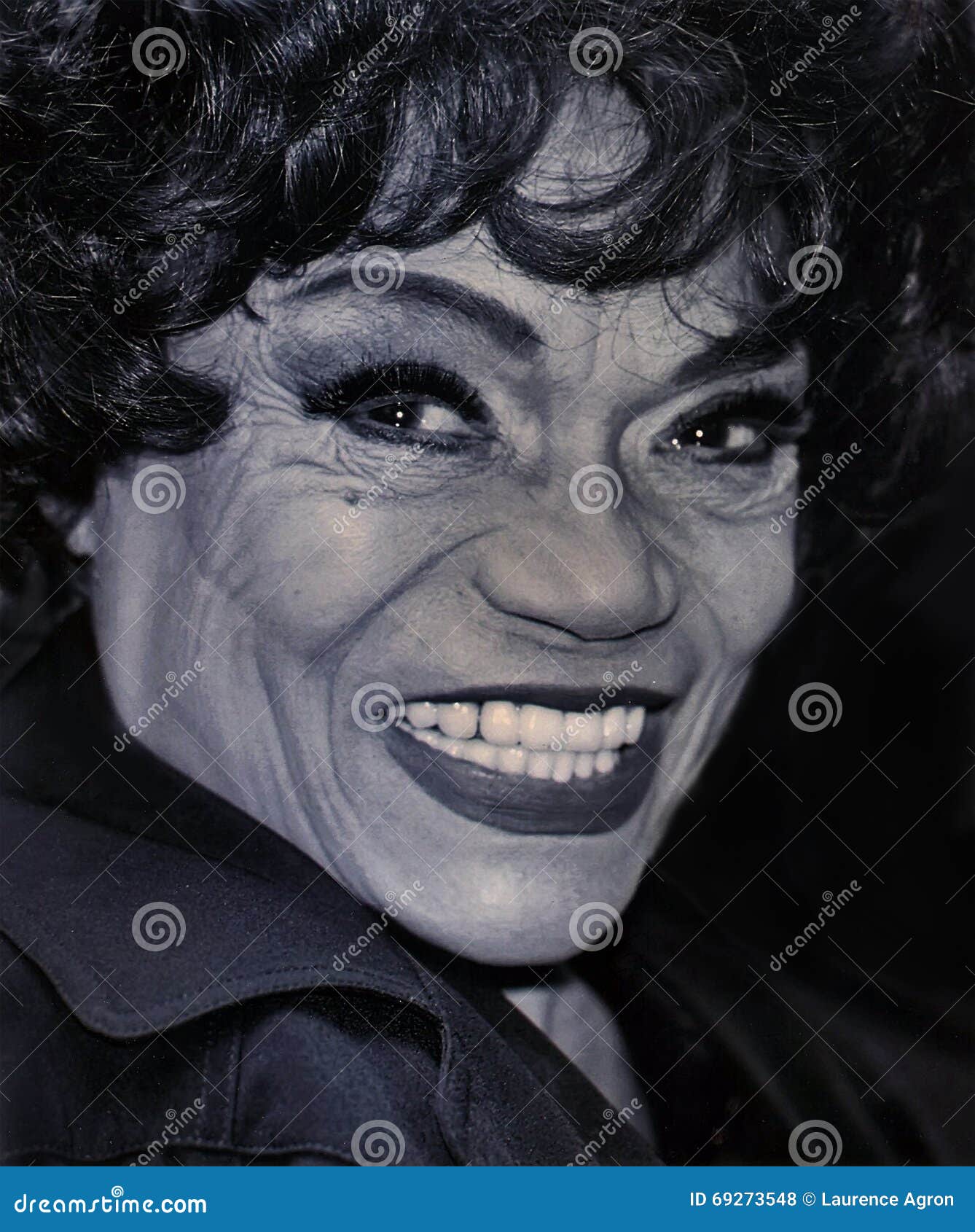 Eartha Kitt Redaktionelles Stockfoto