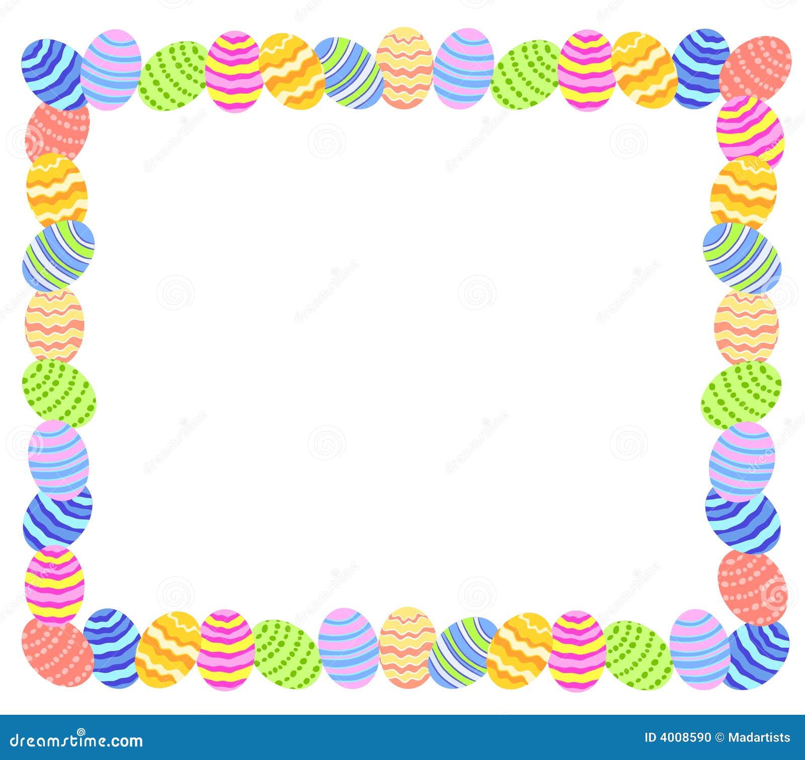 free easter egg clip art borders - photo #19