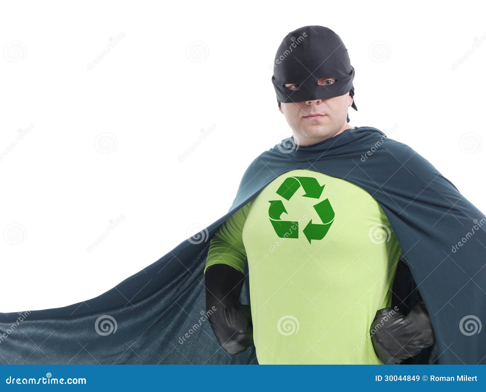 Eco Superhero Royalty Free Stock Images - Image: 30044849