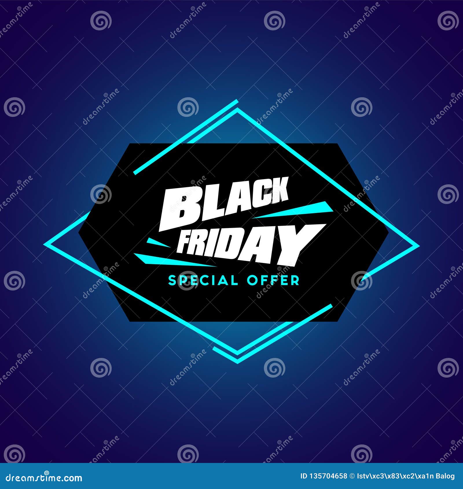 Ejemplo Del Vector De La Venta De Black Friday Ilustraci N Del Vector