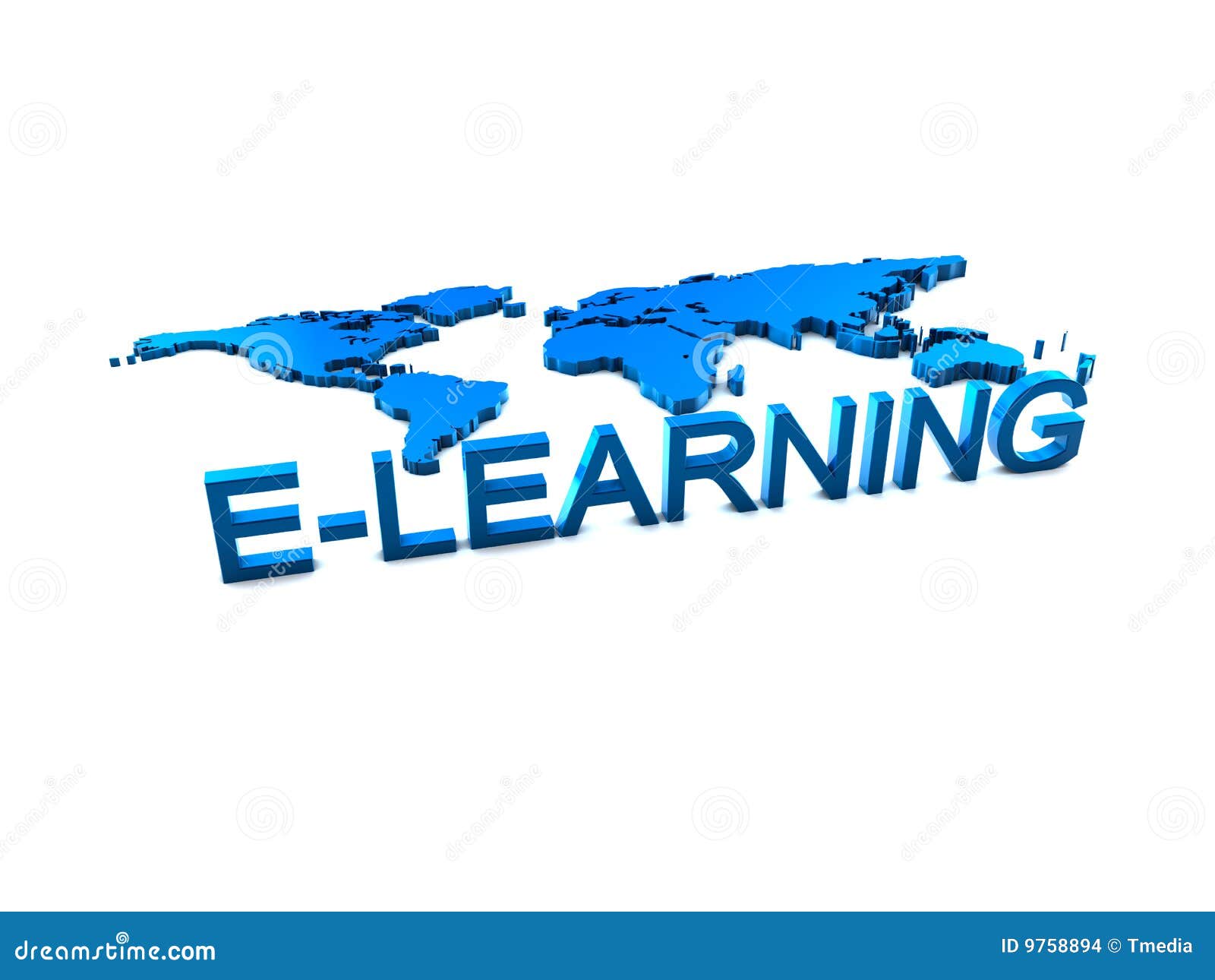 Elearning Logo For Education Stock Images - Image: 9758894