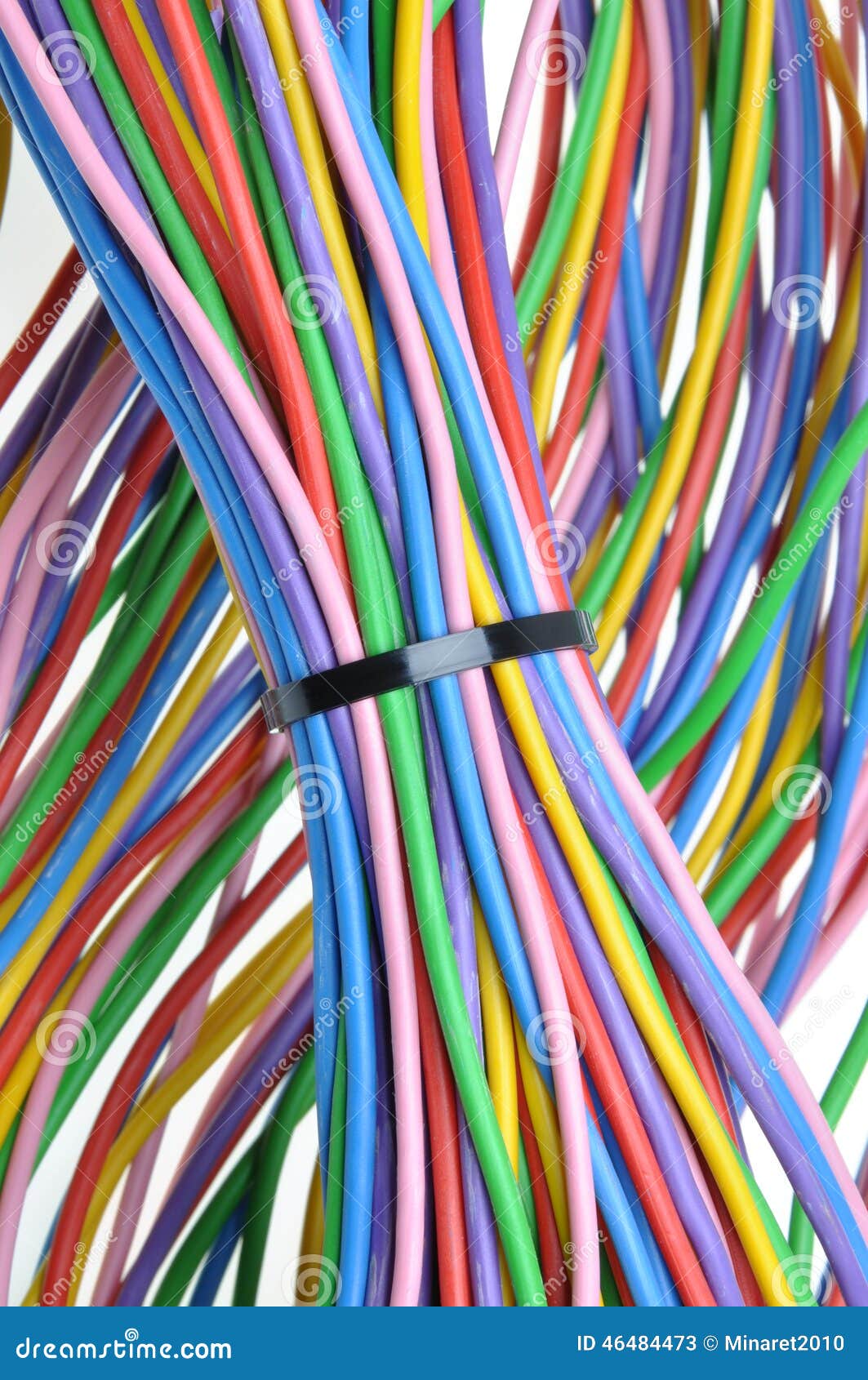 electric colored wires stock photo image 46484473 electric colored wires stock photo image 46484473