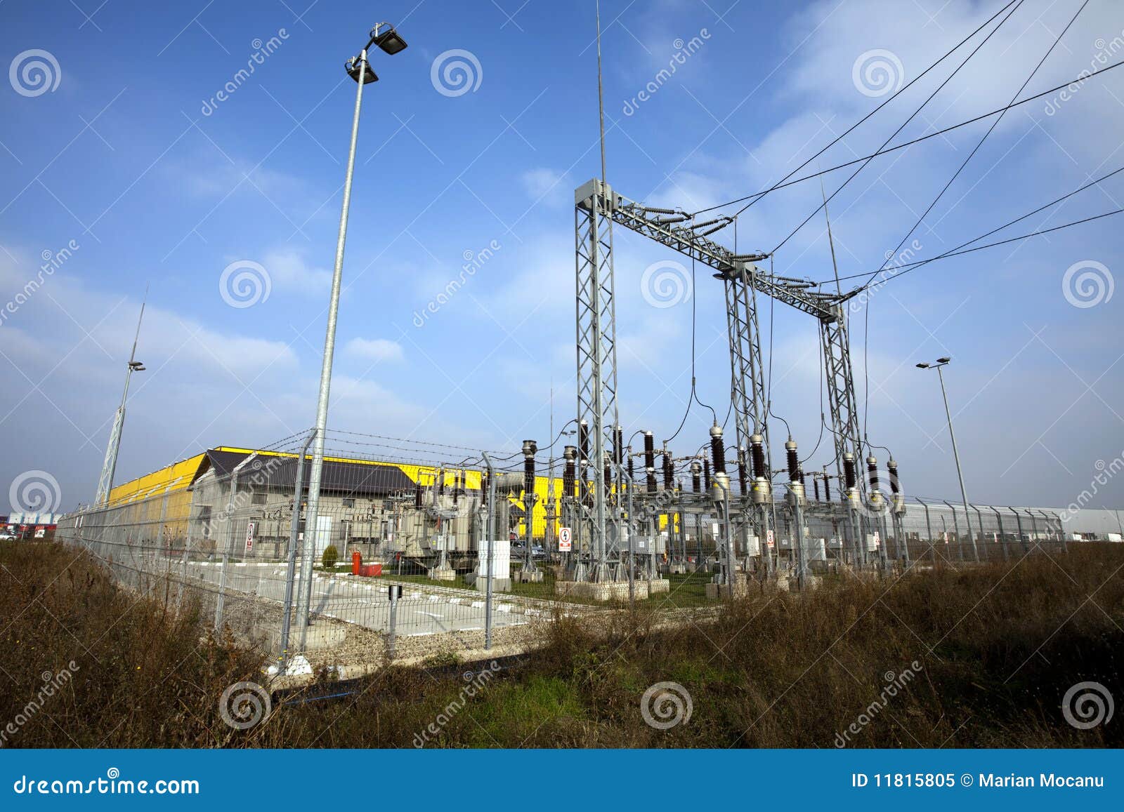 Electrical Power Plant Royalty Free Stock Photo - Image: 11815805