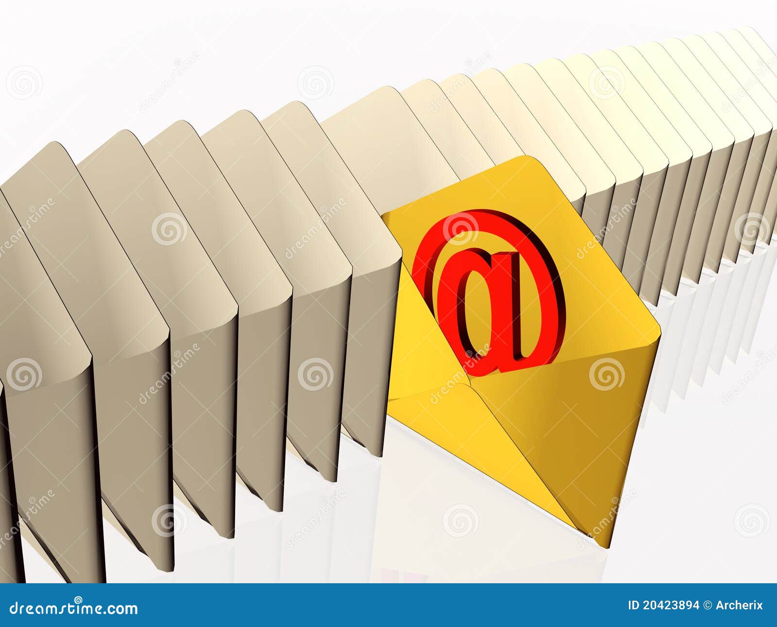 Electronic Letters Stock Images Image 20423894