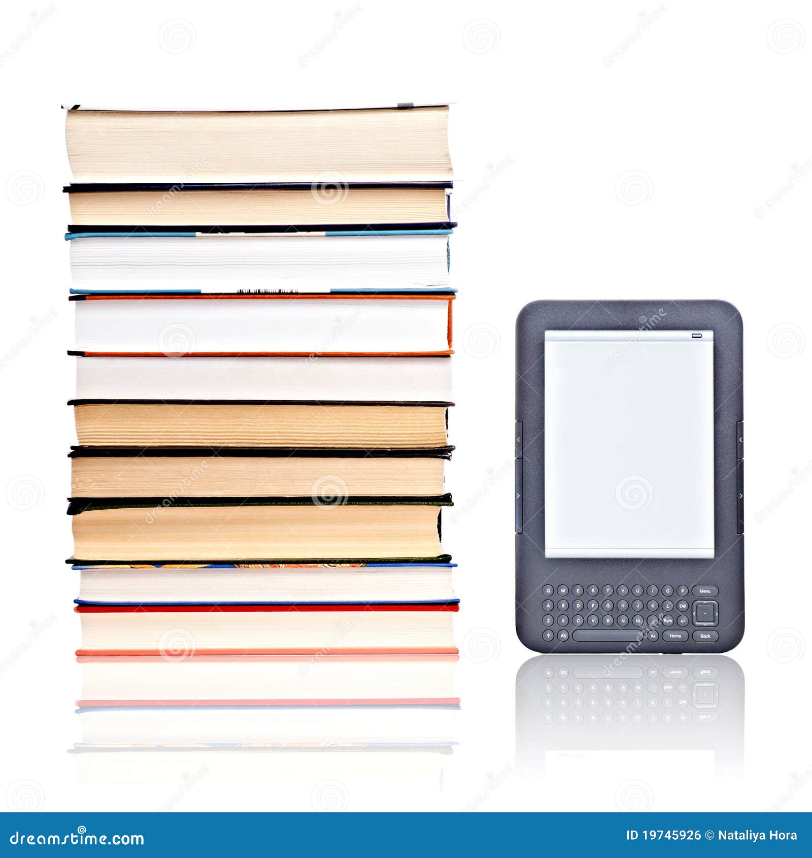 Electronic Reader Of Books Royalty Free Stock Image Image 19745926