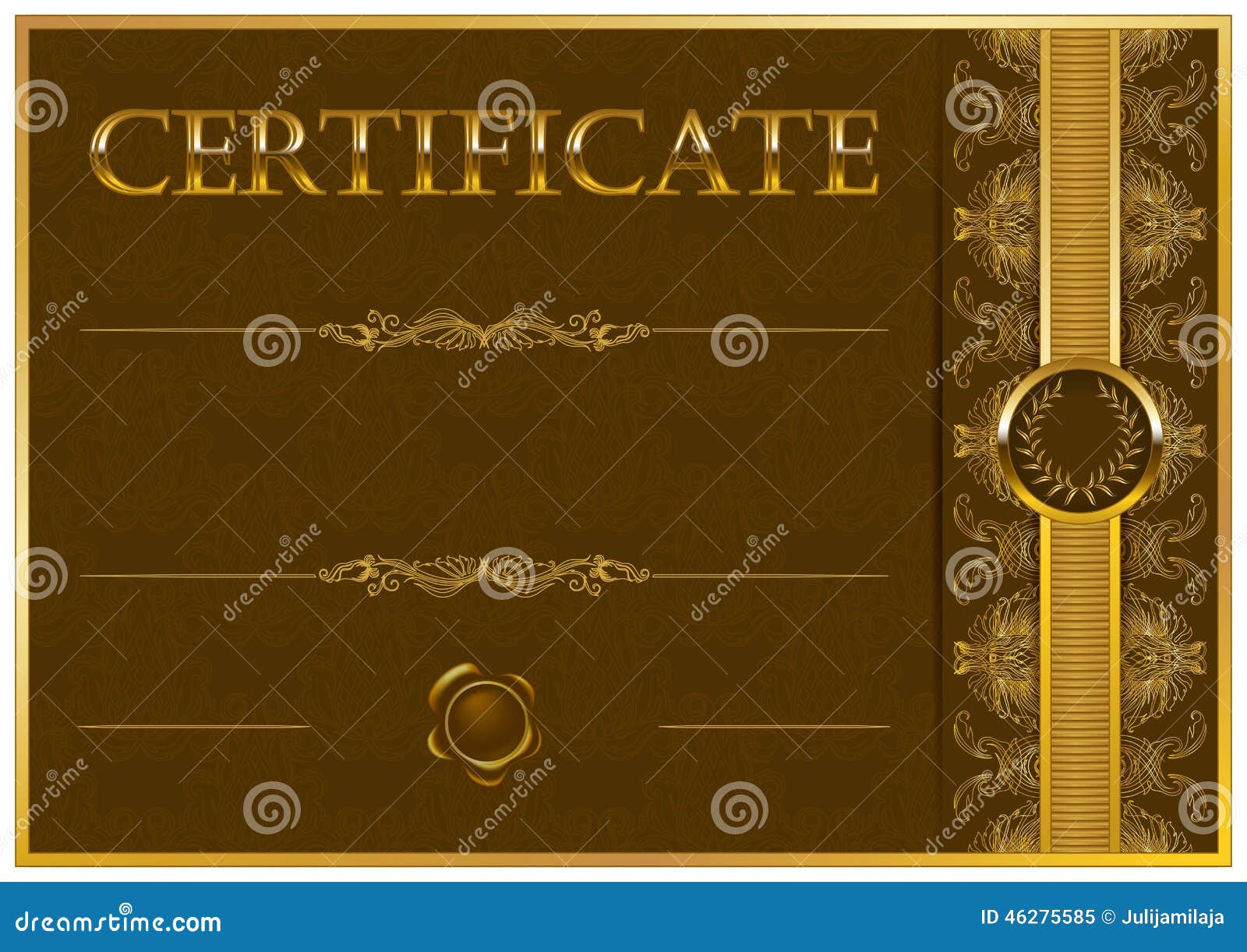 elegant certificate templates