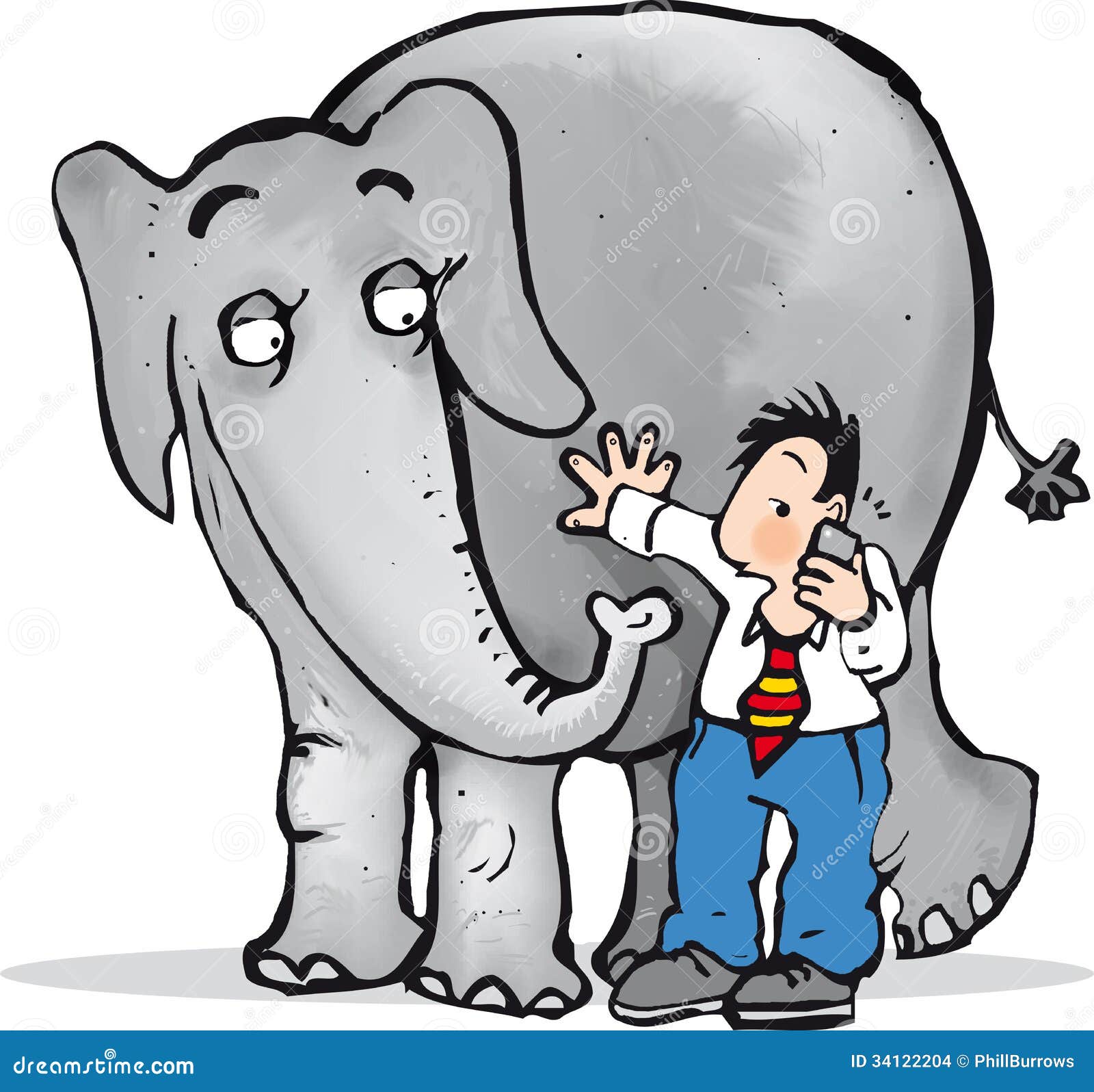 elephant in the room clipart - photo #26