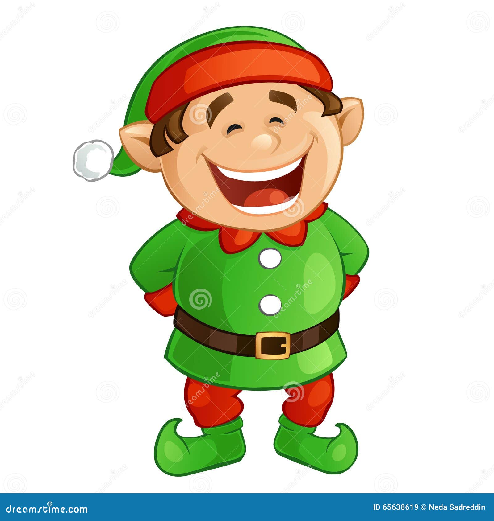 happy elf clipart - photo #18