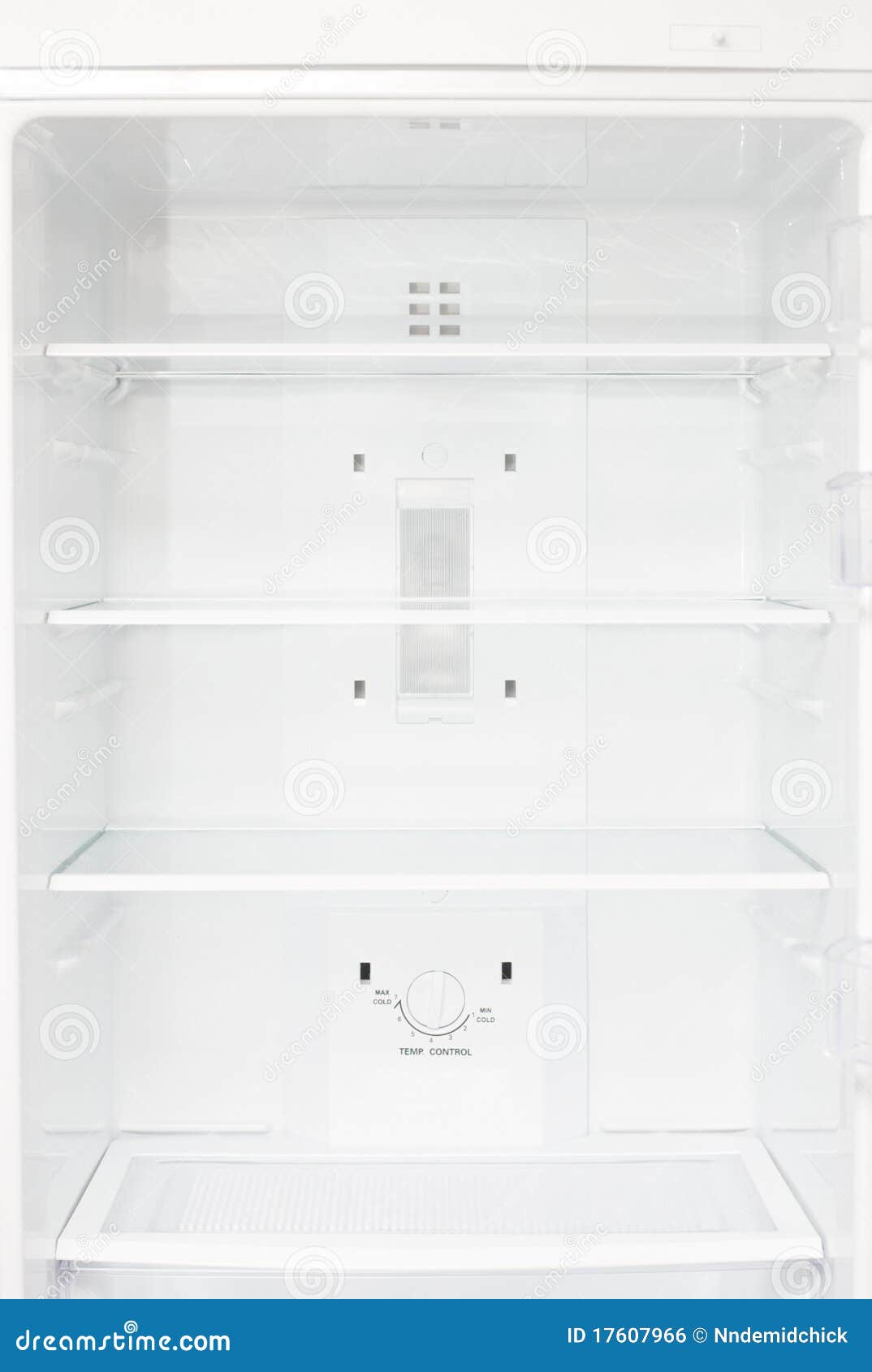 Empty Refrigerator Royalty Free Stock Image - Image: 17607966