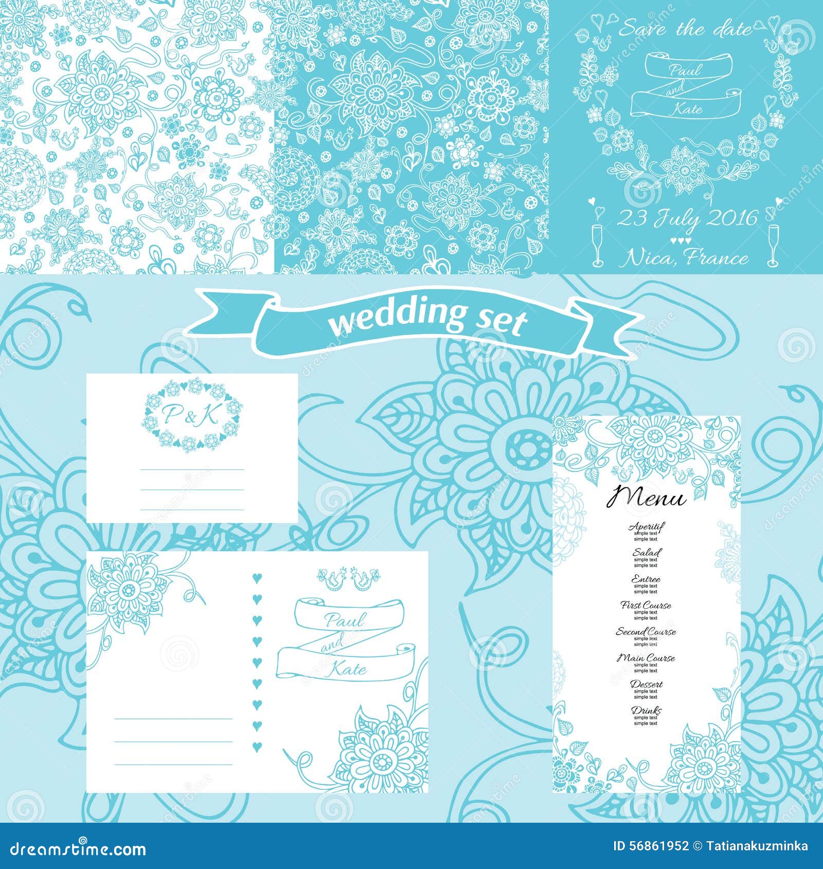 Invitations de mariage de concepteur Invitations de mariage de concepteur