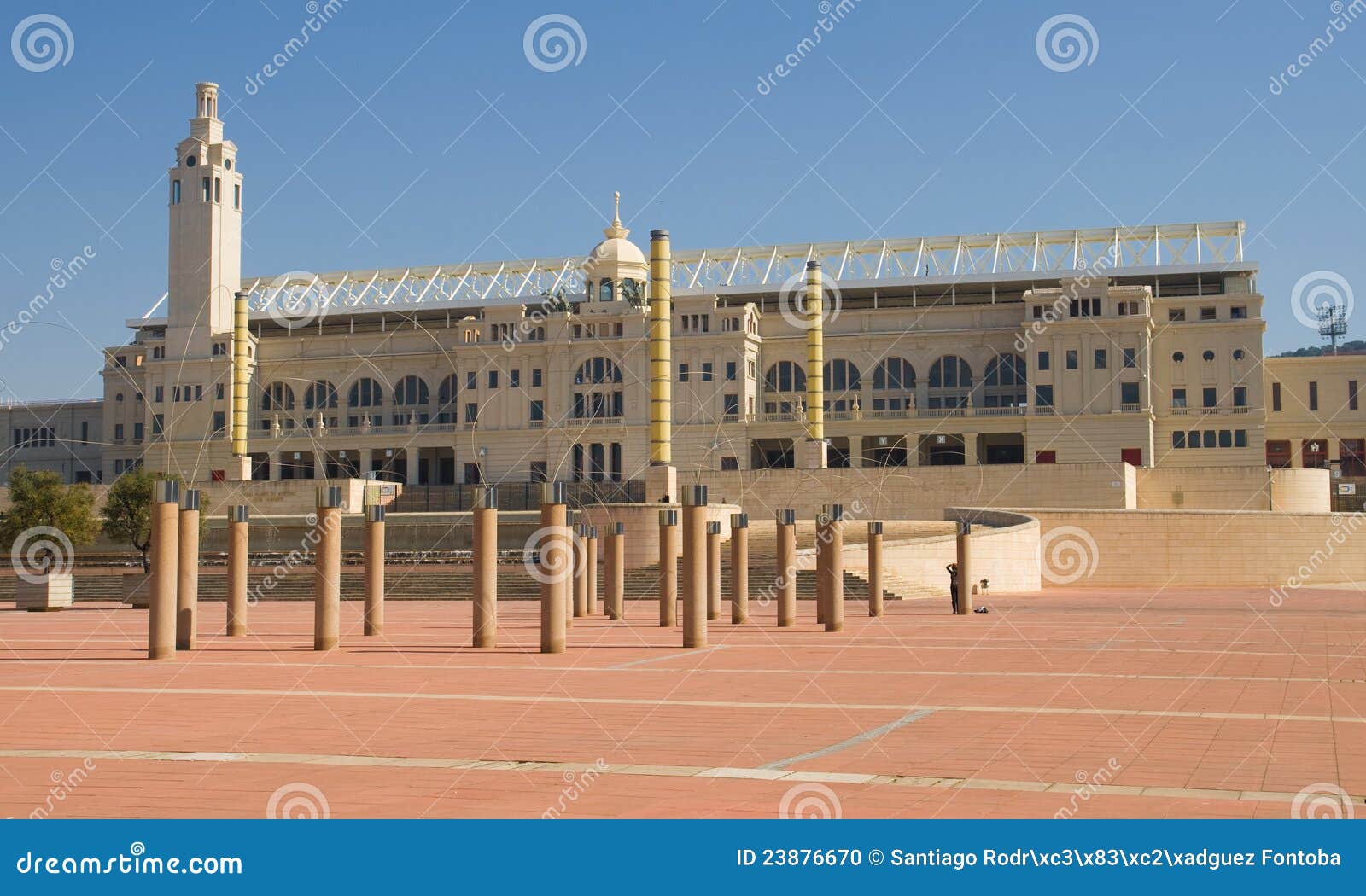 FOTO ESTADIO OLIMPICO BARCELONA foto estadio olimpico barcelona: