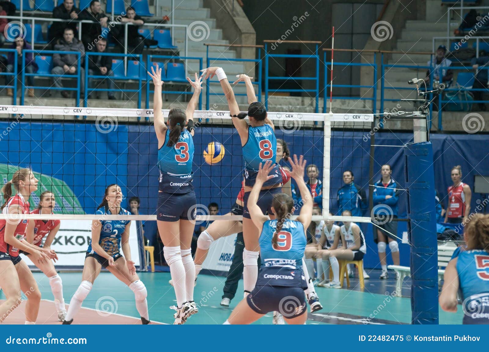 Download this Unidentified Players Action Cev European Chandions League picture