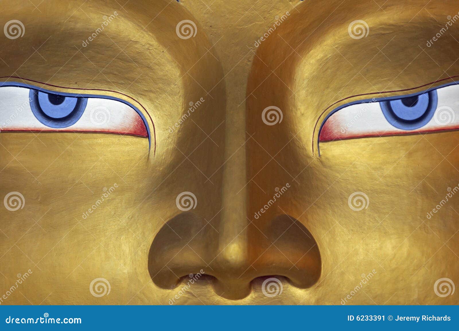Eyes Of A Buddha Stock Image Image 6233391