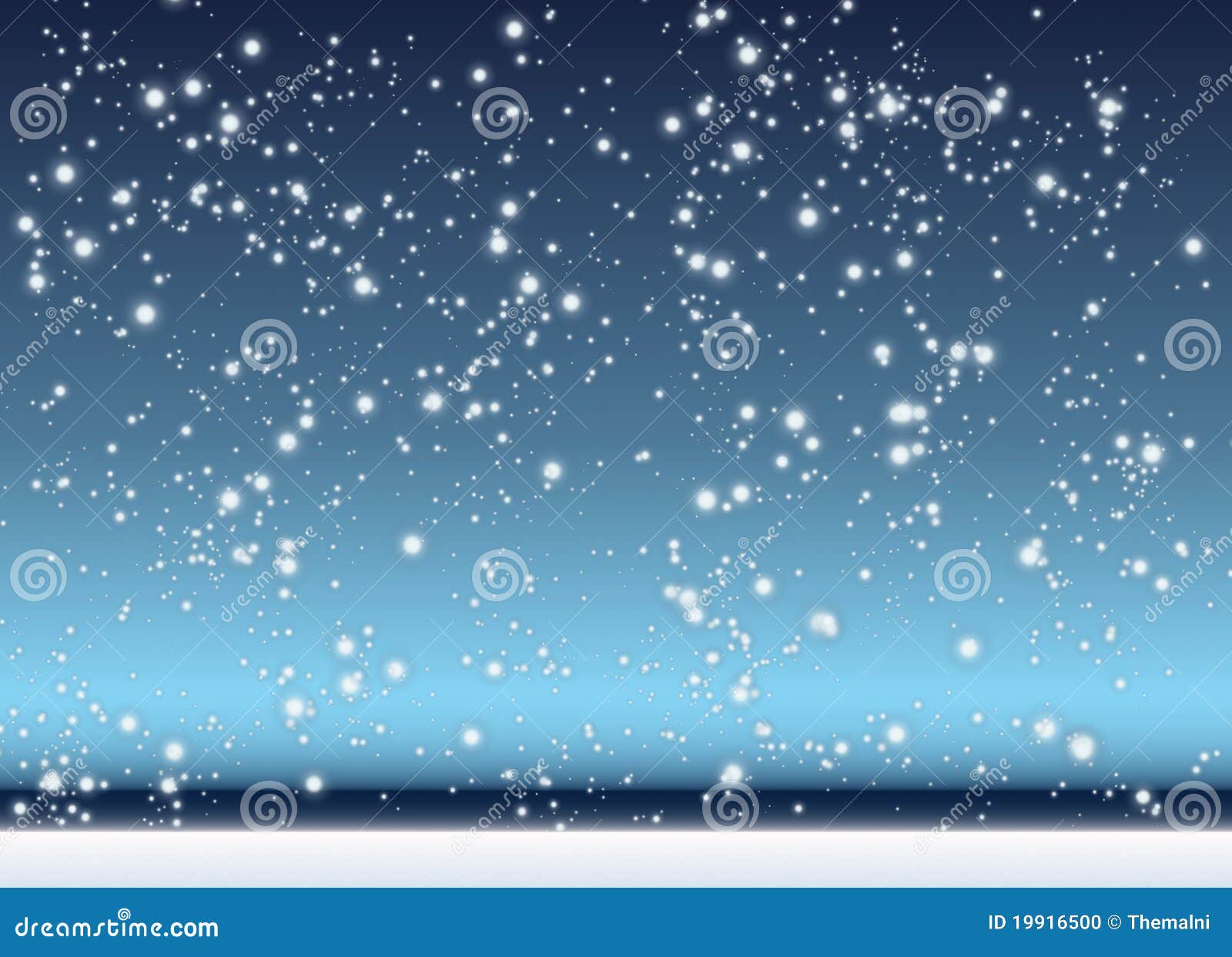 clipart of snow falling - photo #31