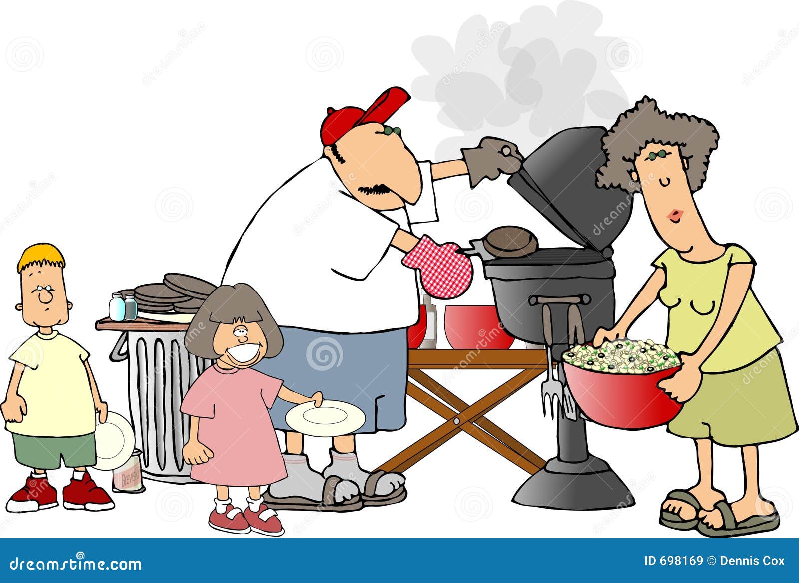 family barbecue clipart - photo #11