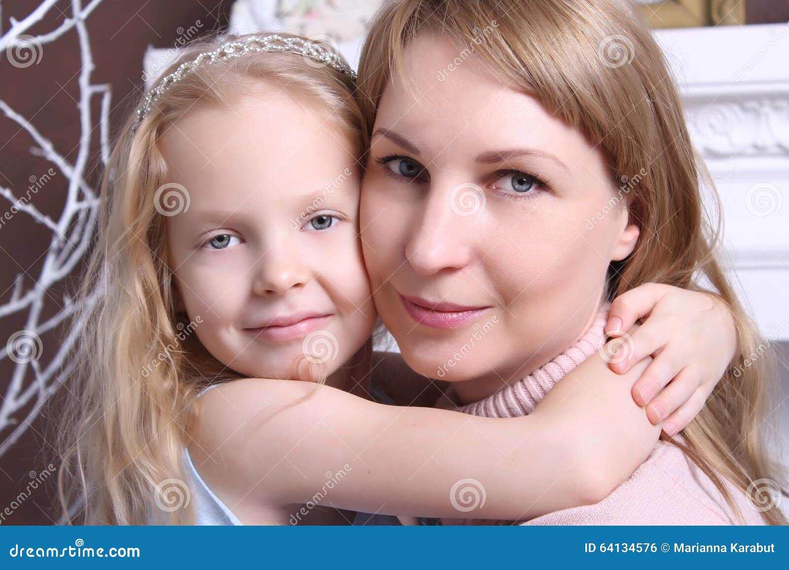 Family Concept. Mom And Daughter. Stock Photo - Image: 64134576