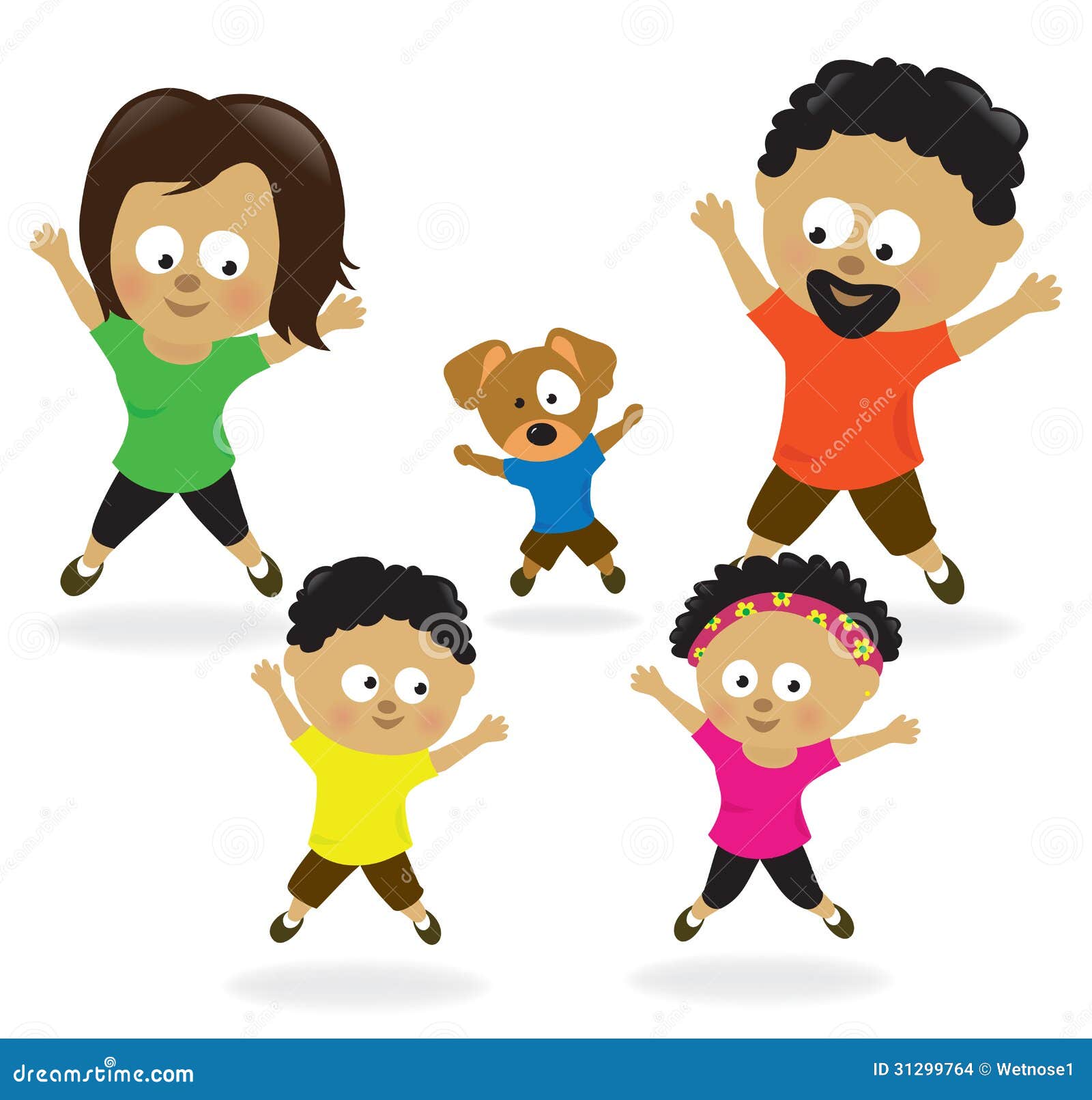 family exercise clip art - photo #8