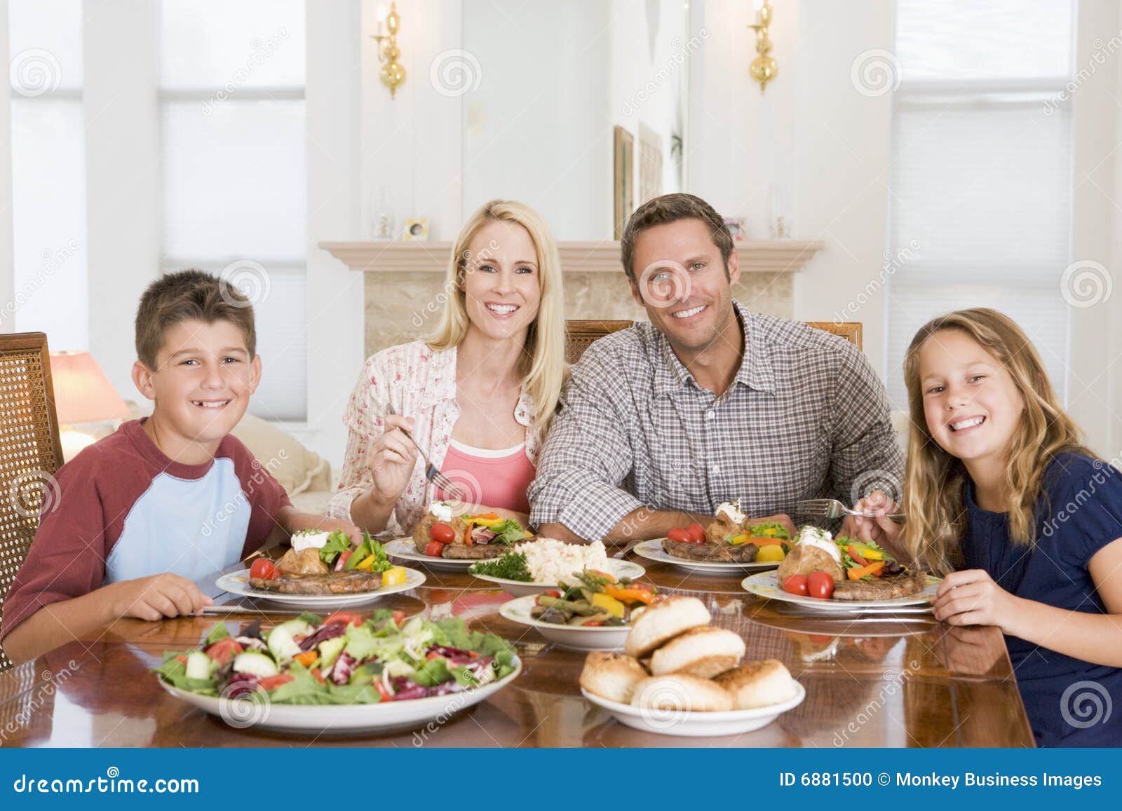 Family Enjoying Meal Mealtime Together Stock Photo Image: 6881500 Family Enjoying Meal Mealtime Together Stock Photo Image: 6881500