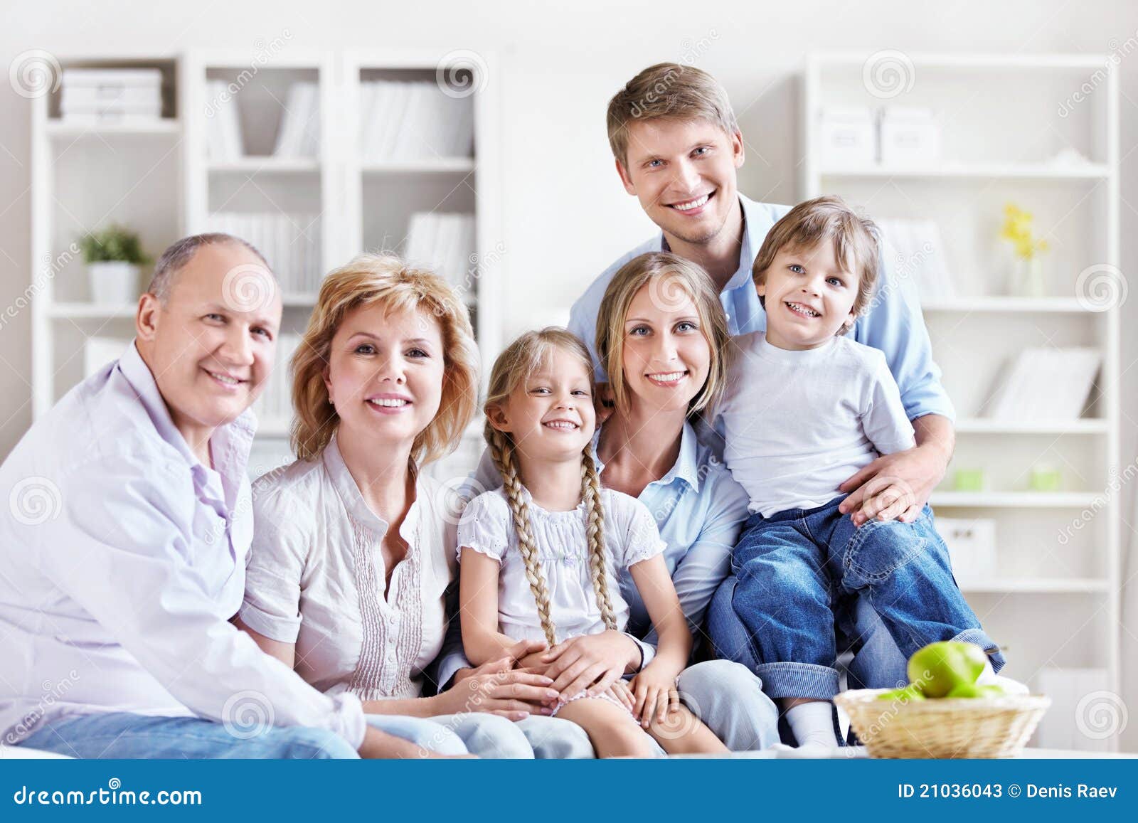 Family At Home Stock Photos  Image: 21036043