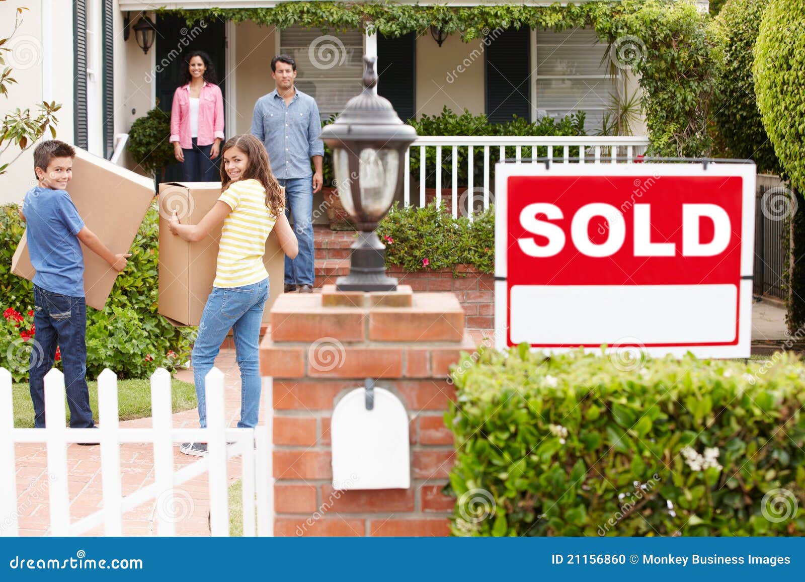 family new family moving into new home stock photo image 21156860 family new family moving into new home stock photo image 21156860