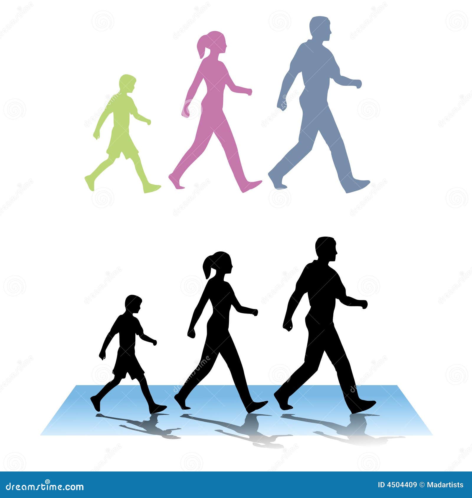 family exercise clip art - photo #37