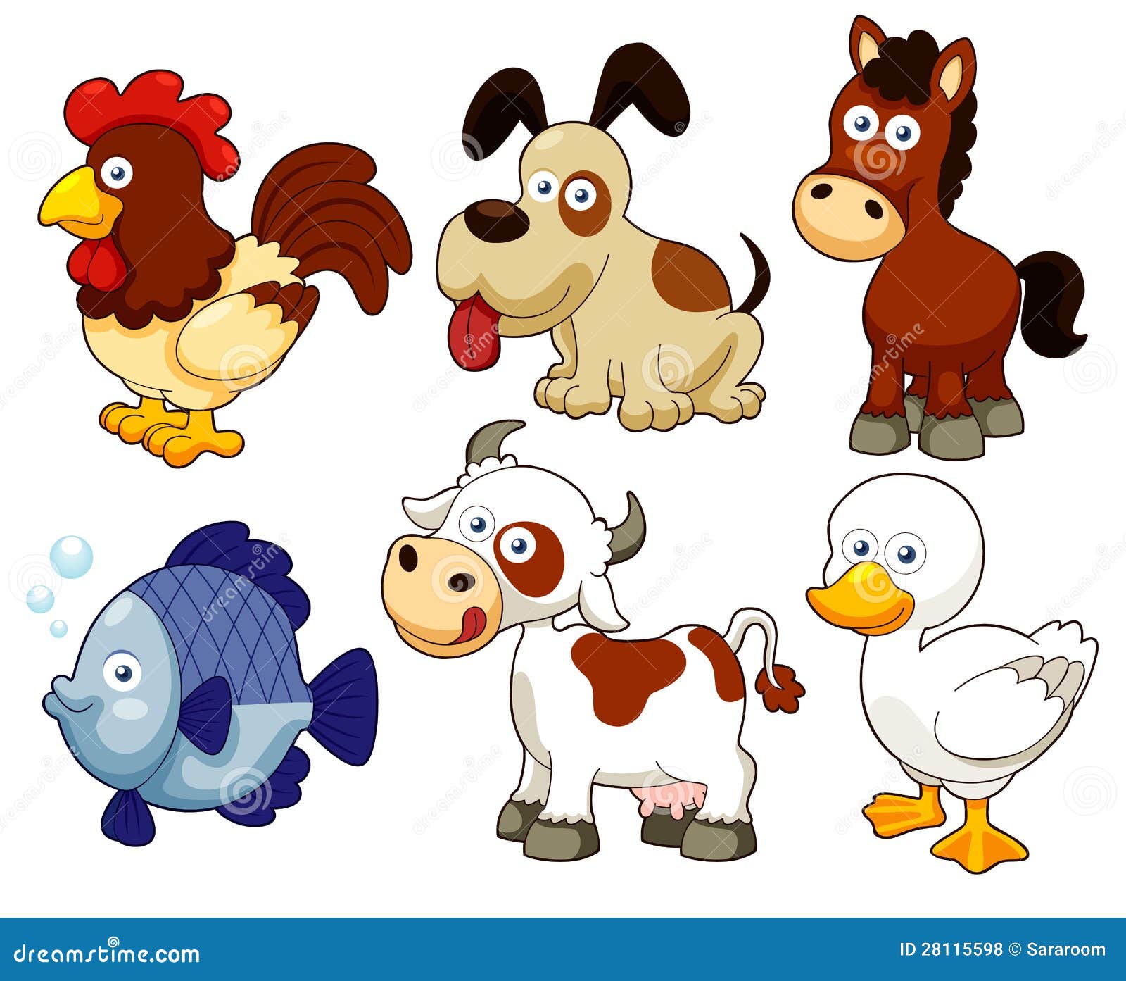 clipart farm animals cartoon - photo #8