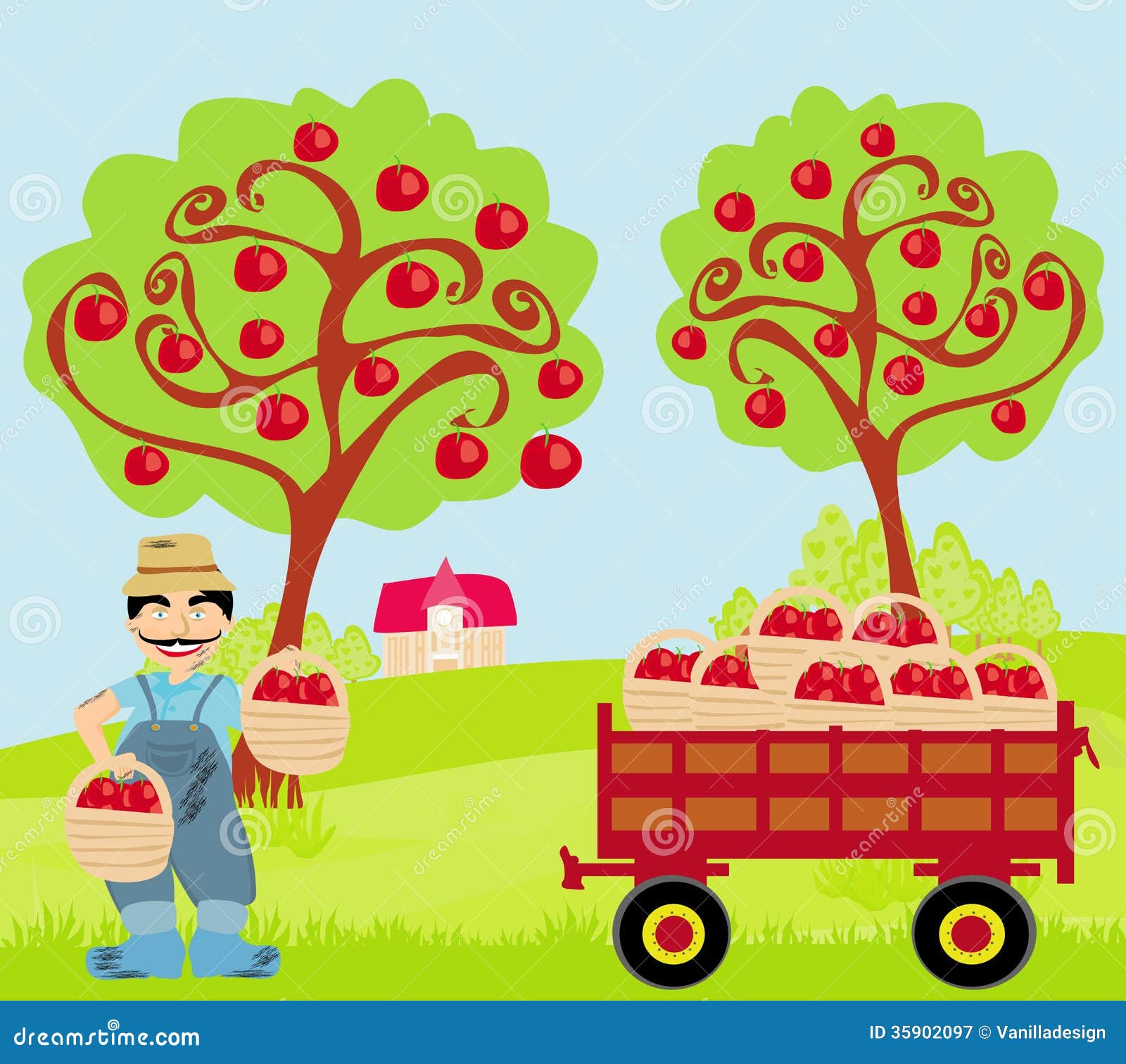 apple orchard clipart free - photo #42