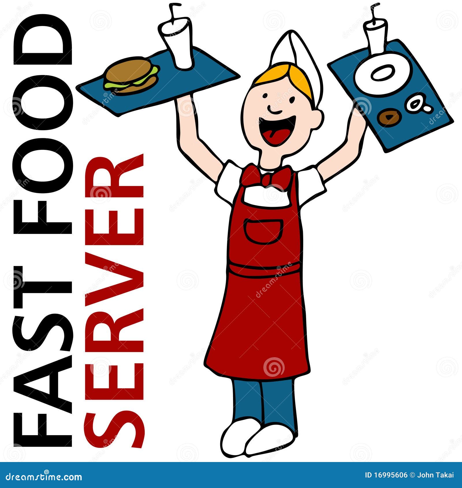 fast food worker clipart - photo #21