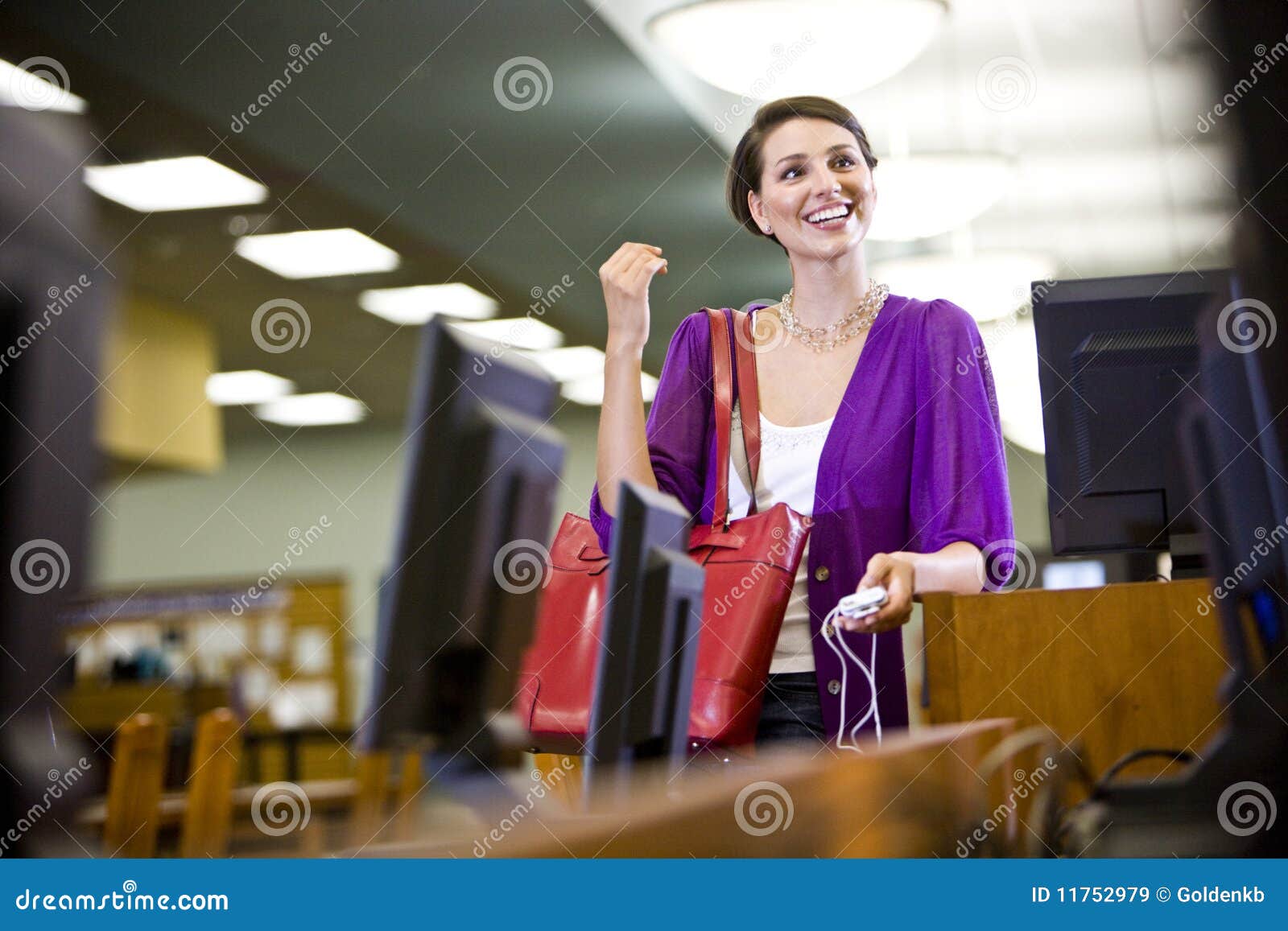 female college student hanging out library 11752979 - بلوس24 | Plus24