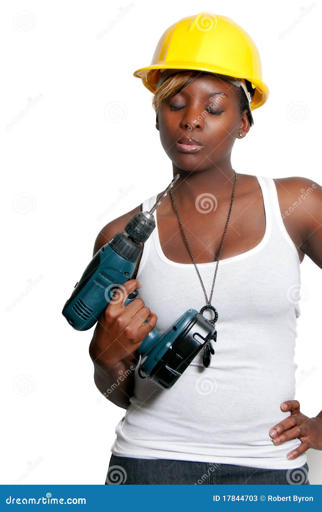 Female Construction Worker Stock Photos Image 17844703