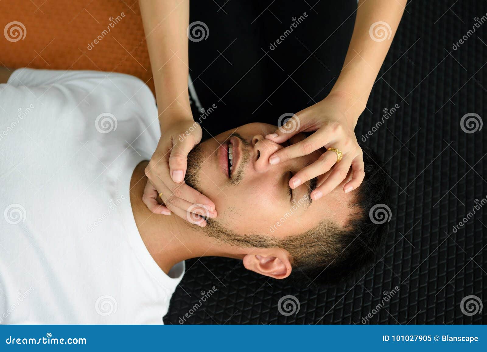 Female Hands Hold Nose And Open Mouth Cpr Stock Image Image Of Asian 73100 Hot Sex Picture image