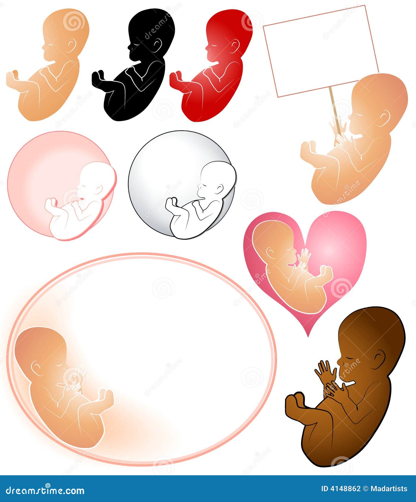 free clipart baby in womb - photo #6