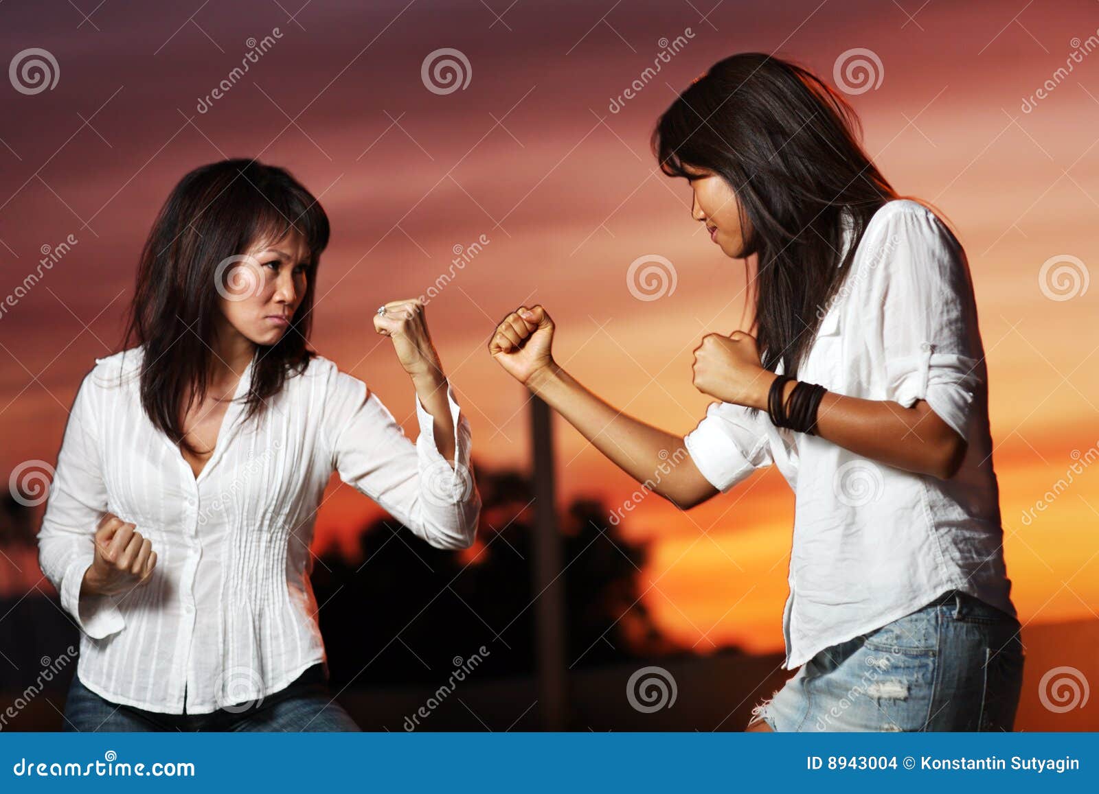 Asian Female Fight 18