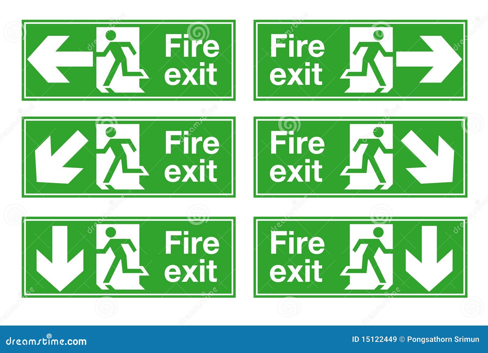 free clipart fire exit - photo #41