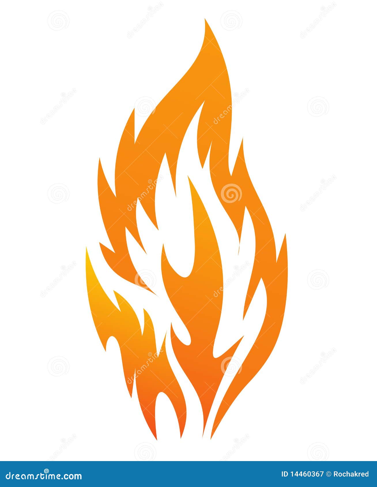 Fire Icon Royalty Free Stock Photography - Image: 14460367