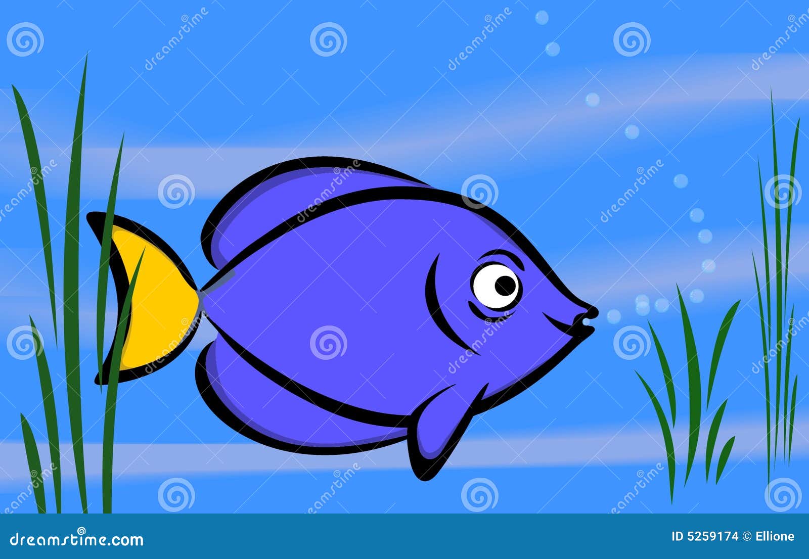 Fish Blue Stock Images - Image: 5259174