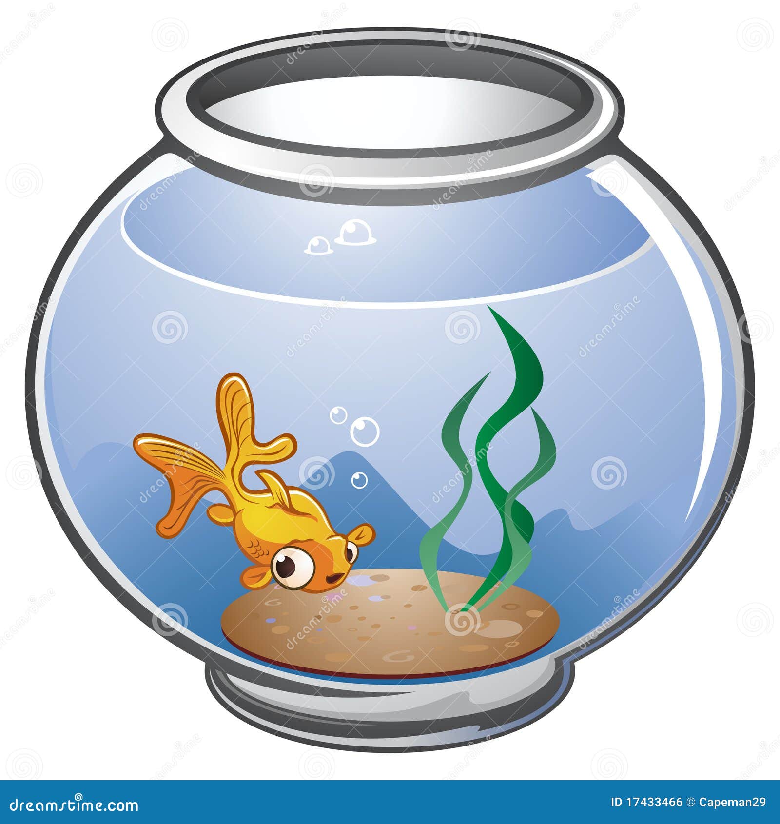 clipart fish in a bowl - photo #28