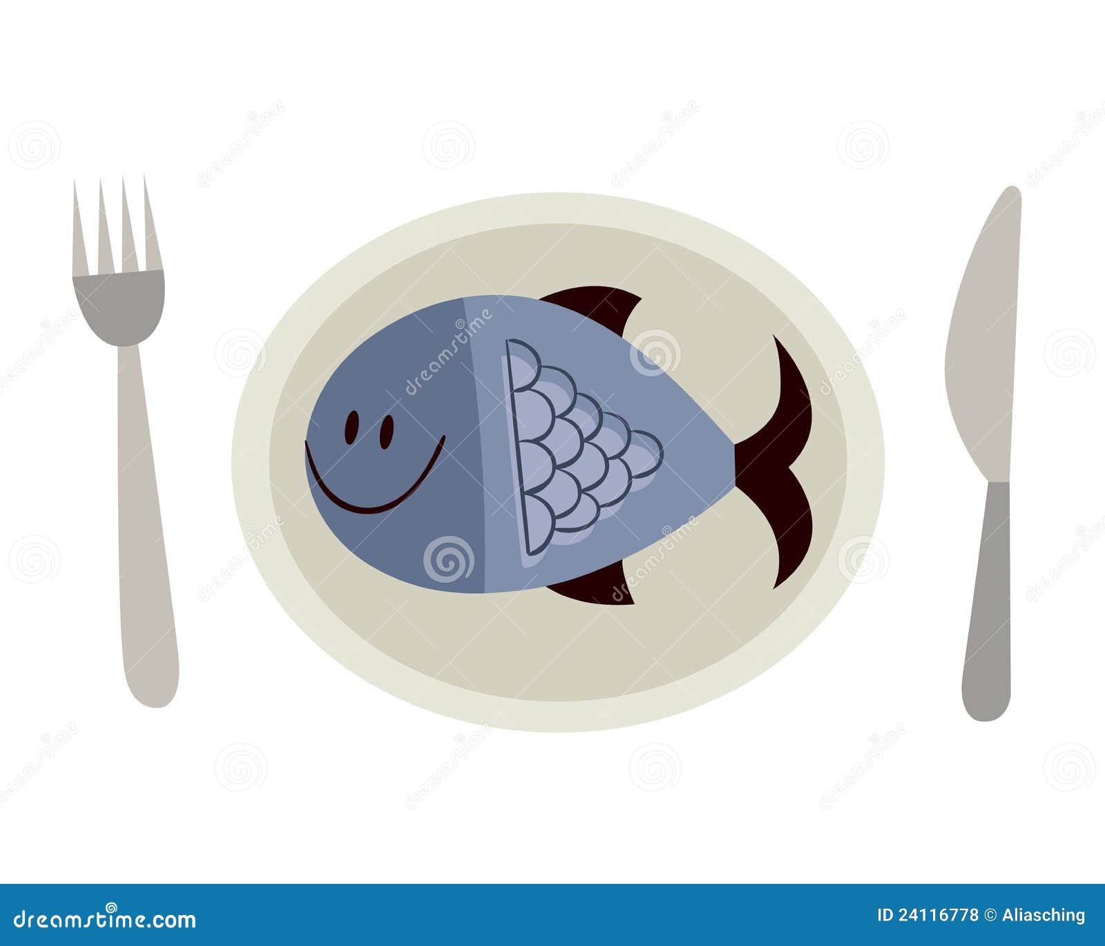 fish plate clipart - photo #14